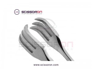 Lahey Goiter Vulsellum Forceps 3x3 Prongs Lahey Goiter Vulsellum Forceps 3x3 Prongs