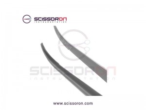 Microsurgical 0.6mm Micro TC Insertd Curved Jaws Forceps