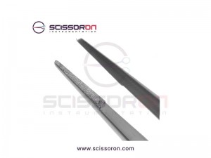 Microsurgical 0.6mm Micro TC Insertd Straight Jaws Forceps