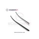Microsurgical 1.0mm Ring Tip TC Dusted Curved Forceps without Tying