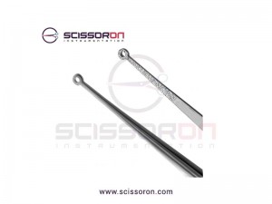 Microsurgical 1.0mm Ring Tip TC Dusted Straight Forceps without Tying
