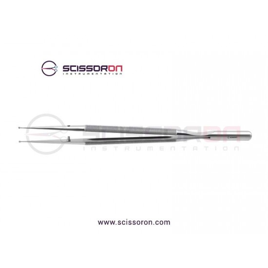 Microsurgical 2.0mm TC Dusted Micro Ring Straight Jaws
