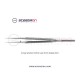 Microsurgical 2.5mm TC Dusted Micro Ring Straight Jaws