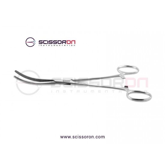 Rochester-Pean Hemostatic Artery Forceps Curved Jaws