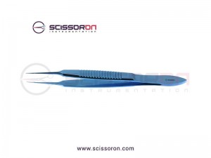 McPherson Tying Forceps 4.0mm TC Dusted Straight Jaws McPherson Tying Forceps 4.0mm TC Dusted Straight Jaws