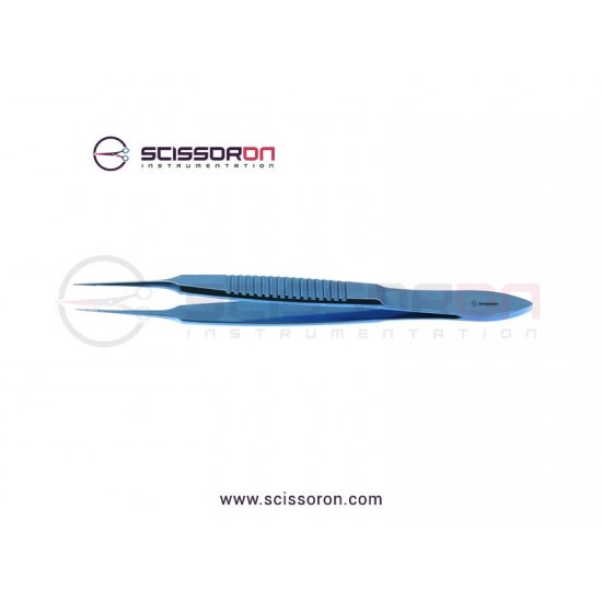 McPherson Tying Forceps 4.0mm TC Dusted Straight Jaws