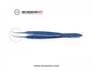 McPherson Tying Forceps 4.0mm Angled Jaws