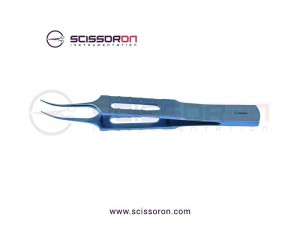 McPherson Tying Forceps 6.0mm Curved Jaws