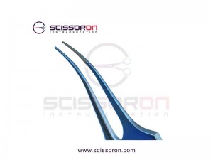 McPherson Tying Forceps 6.0mm Curved Jaws