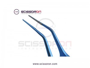 McPherson Tying Forceps 6.0mm Angled Jaws