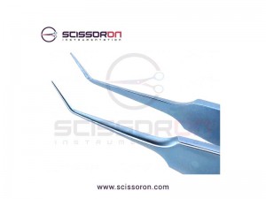 McPherson Tying Forceps 5.0mm Angled Jaws