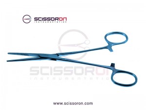 Rankin-Kelly Hemostatic Artery Forceps Straight Jaws Titanium Rankin-Kelly Hemostatic Artery Forceps Straight Jaws Titanium