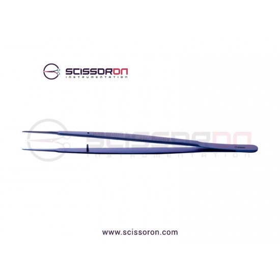 Gerald Micro Dressing Forceps TC Dusted Straight Jaws