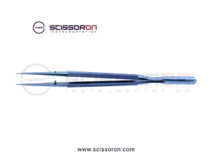 Microsurgical 1.0mm Ring Tip TC Dusted Jaws Titanium