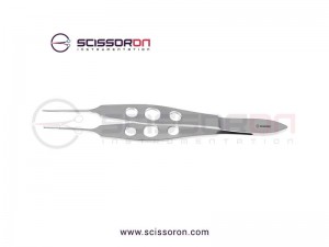 McPherson Tissue Forceps 1x2 Teeth Straight Jaws McPherson Tissue Forceps 1x2 Teeth Straight Jaws