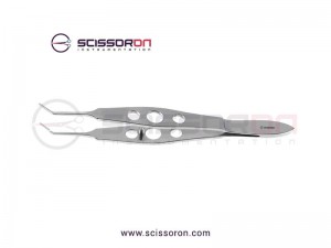 McPherson Tissue Forceps 1x2 Teeth Angled Jaws McPherson Tissue Forceps 1x2 Teeth Angled Jaws