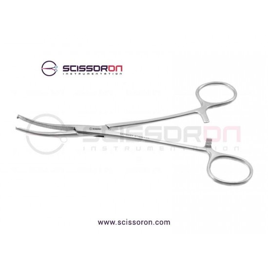 Crile Hemostatic Forceps Toothed Curved Jaws