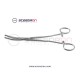 Heaney-Ballentine Hysterectomy Forceps Curved Jaws