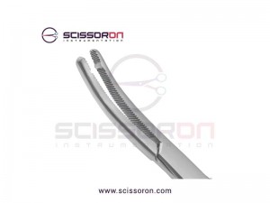 Heaney Hysterectomy Forceps Curved Jaws Single Tooth Heaney Hysterectomy Forceps Curved Jaws Single Tooth