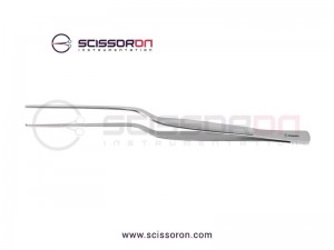 Hoen Tissue Forceps Bayonet Shape