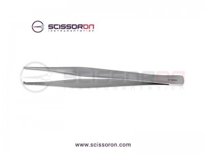 Lane Tissue Forceps 1x2 Teeth Plain Handle