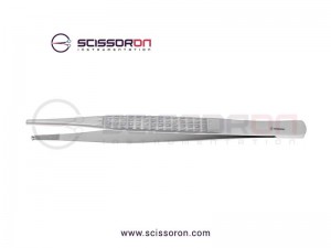 Lane Tissue Forceps Rough Handle