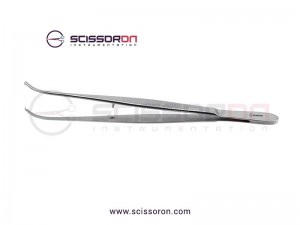 Semken Tissue Forceps Curved Jaws