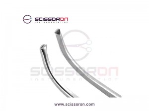 Semken Tissue Forceps Curved Jaws