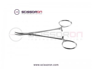 Vascular Mosquito Forceps Curved Jaws