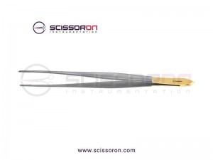 Cushing Dressing Forceps TC Insert Jaws Gutsch Handle Cushing Dressing Forceps TC Insert Jaws Gutsch Handle