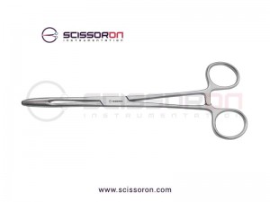Gross-Maier Dressing Forceps Curved with Ratchet Gross-Maier Dressing Forceps Curved with Ratchet