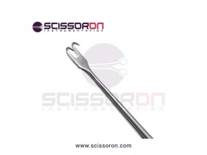 Guthrie Fixation Hook 2.5mm wide Blunt Guthrie Fixation Hook 2.5mm wide Blunt