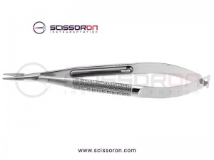 Barraquer Micro Needle Holder Straight Jaws with Lock Barraquer Micro Needle Holder Straight Jaws with Lock