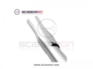 Barraquer Micro Needle Holder Straight  Tapered Jaws without Lock