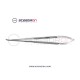 Jacobson Needle Holder TC Dusted Curved Jaws with Lock Steel