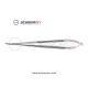 Jacobson Needle Holder TC Dusted Curved Jaws without Lock Stainless Steel