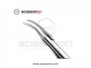 Yasargil Microsurgical Needle Holder Curved Jaws