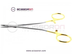 Euphrate-Pasqu Needle Holder Smooth TC Jaws