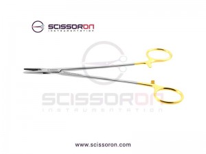 Crile-wood Needle Holder TC Insert Straight Jaws Crile-wood Needle Holder TC Insert Straight Jaws