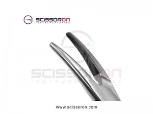 Crile-wood Needle Holder TC Insert Curved Jaws Crile-wood Needle Holder TC Insert Curved Jaws