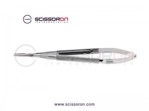 Jacobson Needle Holder Straight TC Heavy Jaws with Lock Stainless Steel Jacobson Needle Holder Straight TC Heavy Jaws with Lock Stainless Steel