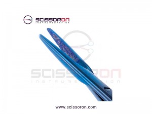 Jacobson Needle Holder LL TC Dusted Straight Jaws with Lock Titanium Jacobson Needle Holder LL TC Dusted Straight Jaws with Lock Titanium