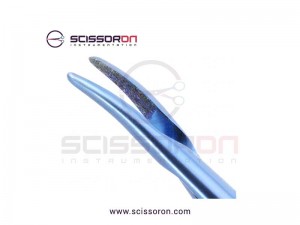 Jacobson Needle Holder LL TC Dusted Curved Jaws without Lock Titanium Jacobson Needle Holder LL TC Dusted Curved Jaws without Lock Titanium
