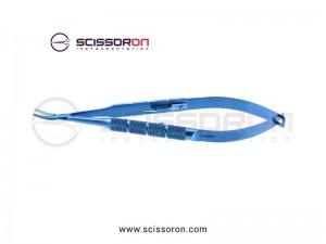 Wright Micro Needle Holder Curved Jaws Wright Micro Needle Holder Curved Jaws