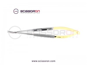 Jacobson Needle Holder Curved TC Jaws with Lock Jacobson Needle Holder Curved TC Jaws with Lock