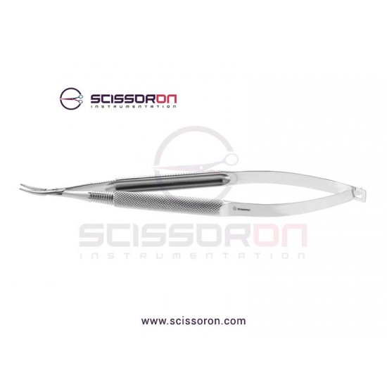 Jacobson Needle Holder TC Dusted Curved Jaws without Lock