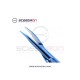 Barraquer Micro Needle Holder Curved Jaws with Lock Titanium