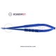 Barraquer Micro Needle Holder Curved Jaws without Lock Titanium