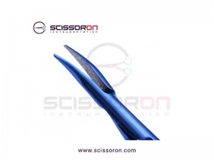 Barraquer Micro Needle Holder Curved Jaws without Lock Titanium Barraquer Micro Needle Holder Curved Jaws without Lock Titanium