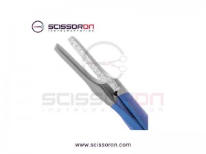 Ryder Needle Holder Diamond Dust Jaws - Titanium Ryder Needle Holder Diamond Dust Jaws - Titanium